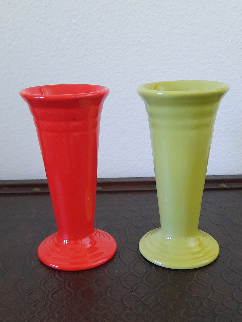 Bauer Pottery Ceramic Bud Vases - Home Accents